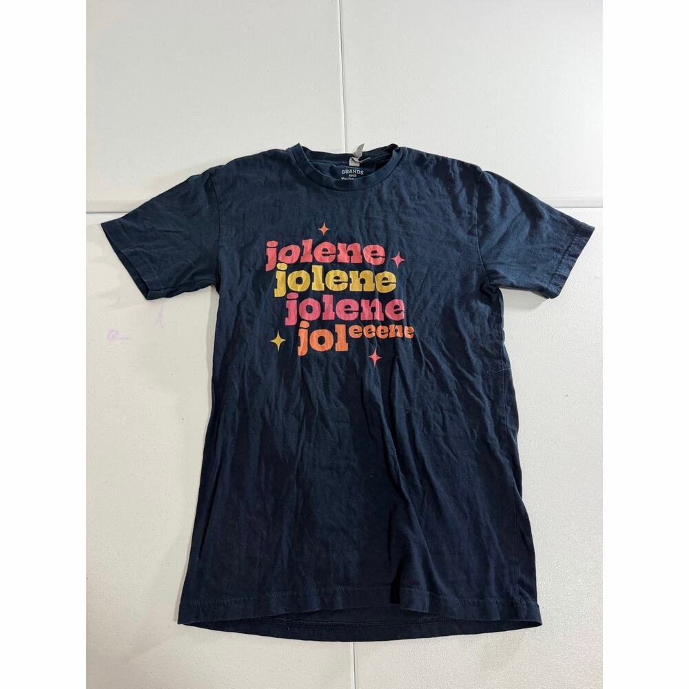 Brands and Threads Womens Small Jolene Dolly Parton Country Graphic T-Shirt Tee
